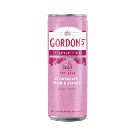 Gordons Premium Pink & Tonic can 330ml